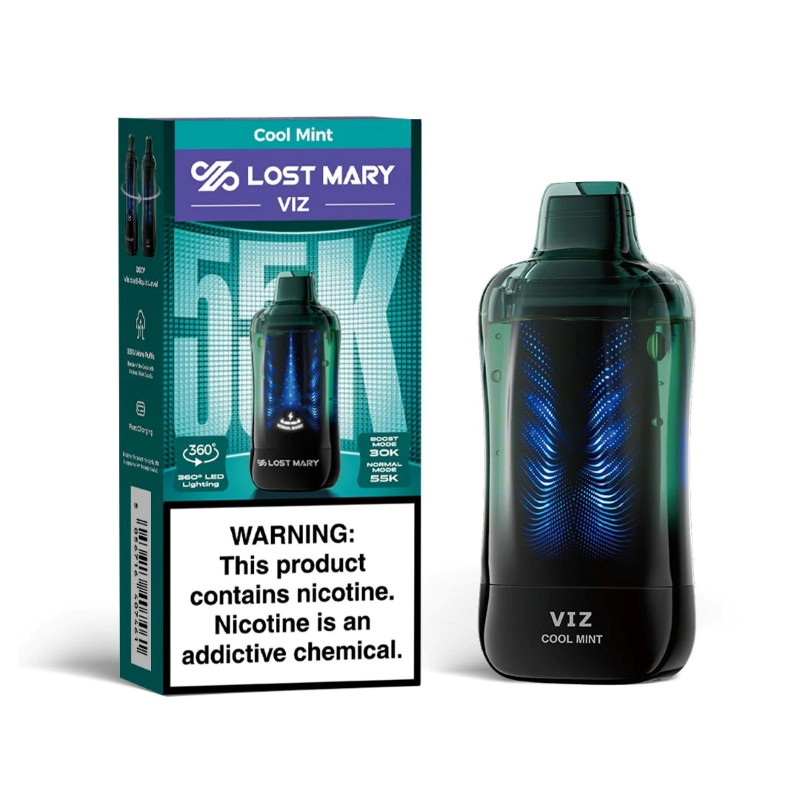 lost mary vape ελλαδα Viz 55K 55000 Puffs Disposable 5% FLAVOR:Midnight Barcelona THC PRODUCTS Strawberry Banana HQD CUVIE