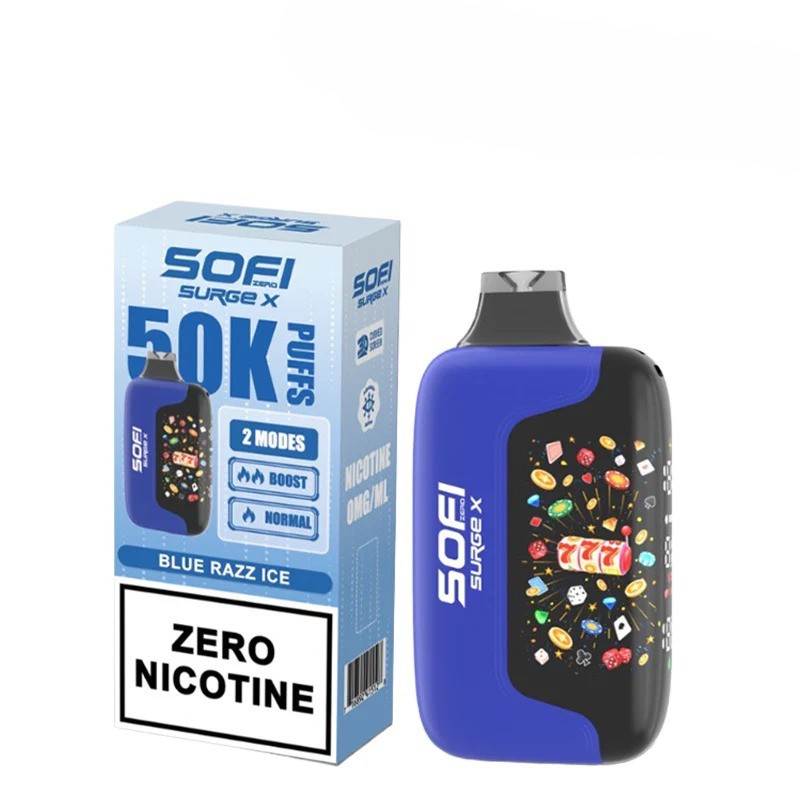 sofi zero nicotine vape Surge X 50K Disposable Variant:White Peach Raspberry LOST MARY BM600s | 13000 puffs vape