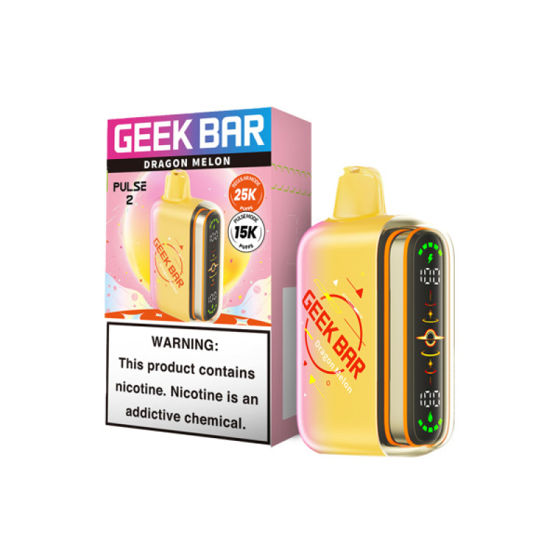 innokin vs geek bar Pulse 2 25K 25000 Puffs Disposable Vape 5% NO SHIP: SD Flavor:STRAWBERRY BANANA STLTH X Geek Bar