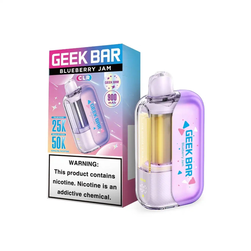 blueberry jam geek bar flavor $20.77 CLR 50K 50000 Puffs Disposable Vape 5% Flavor:Vanilla Creampuff END OF LINE Geek Bar Meloso Mini