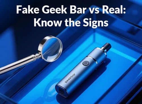 fake geek bar vs real know the signs