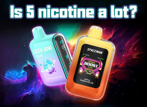 is 5 percent nicotine a lot