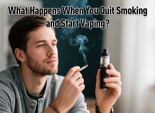 what happens when you quit smoking and start vaping
