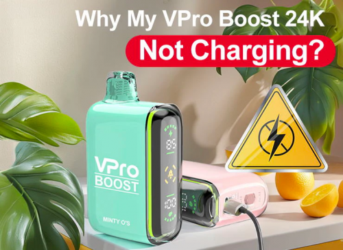 why my vpro boost 24k not charging