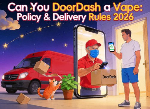 can you doordash a vape: policy, delivery rules 2026