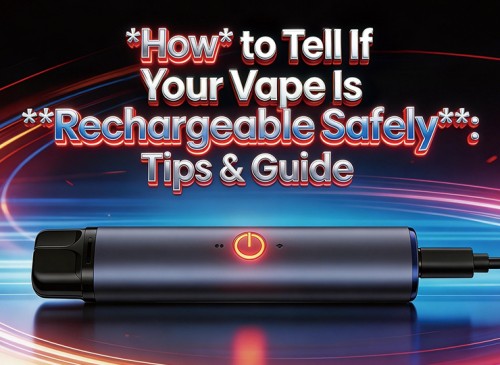 how to tell if your vape is rechargeable safely tips and guide