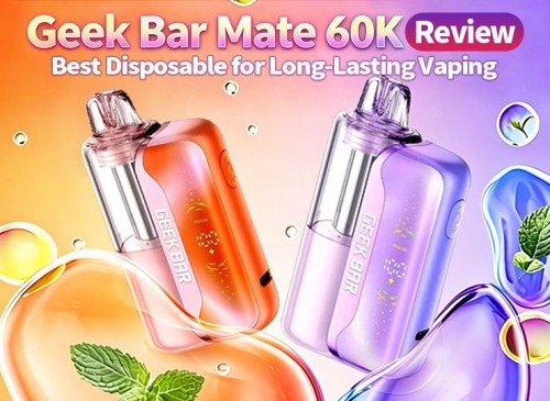geek bar mate 60k review: best disposable for long-lasting vaping