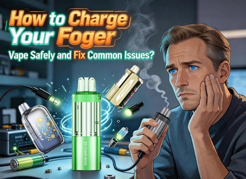 How to Charge Your Foger Vape Safely and Fix Common Issues