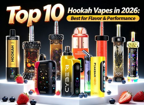 top 10 hookah vapes in 2026: best for flavor and performance