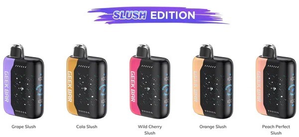 geek bar pulse x 25k slush edition all flavors