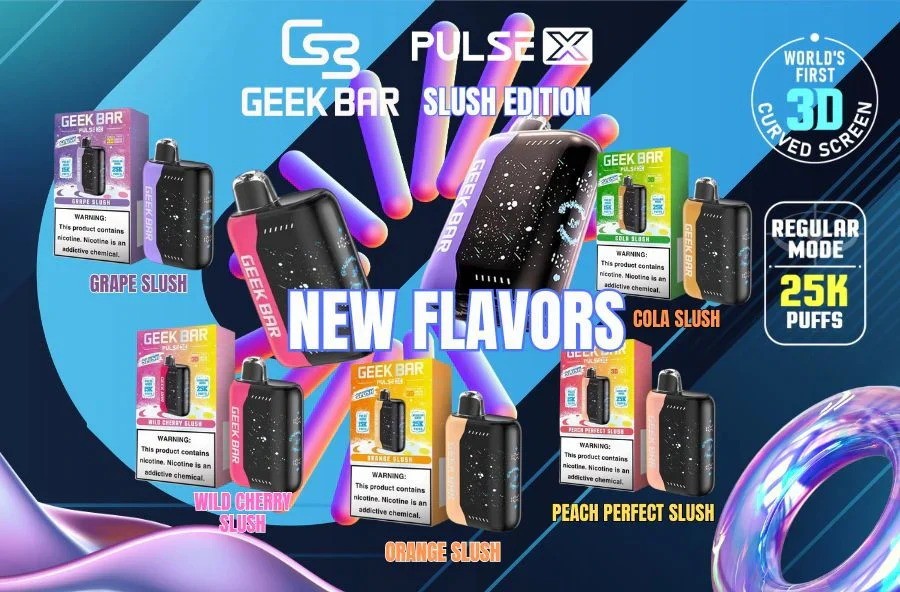 geek bar pulse x 25k slush edition