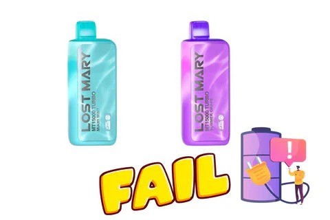 lost mary turbo not charging