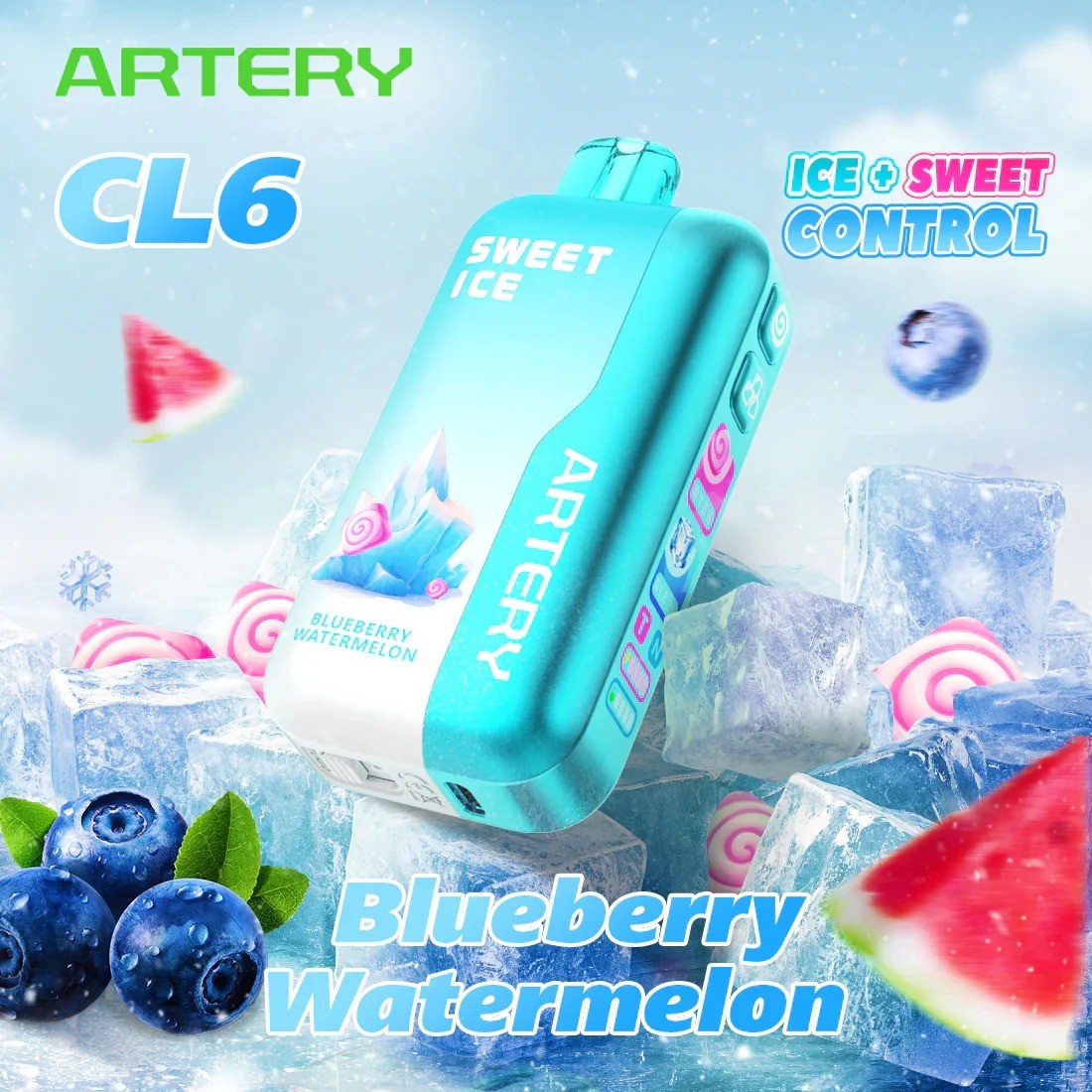 blueberry watermelon artery cl6 50000