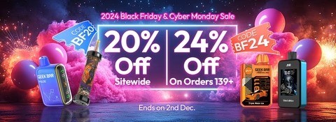 black friday cyber monday vape deals 2024
