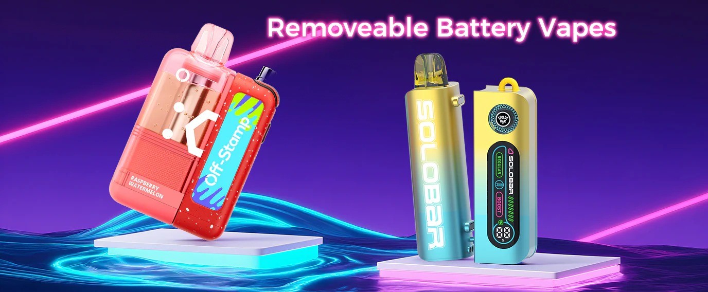 removable battery vapes