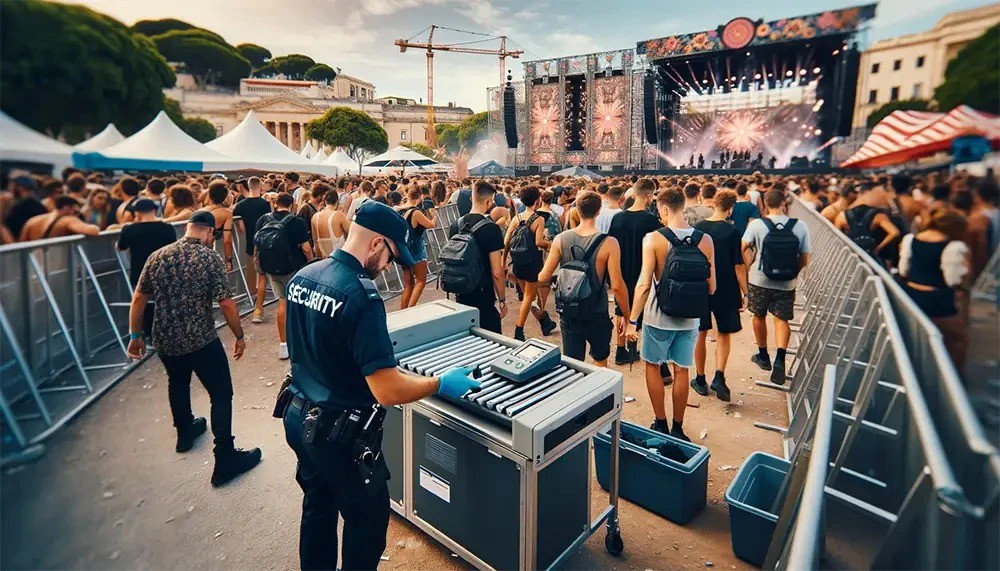 do vapes set off metal detectors at concerts