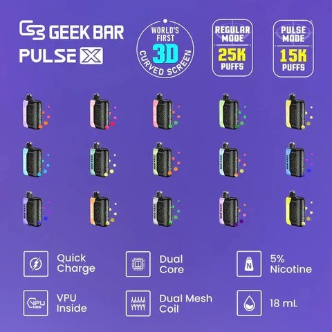 geek bar pulse x 25k
