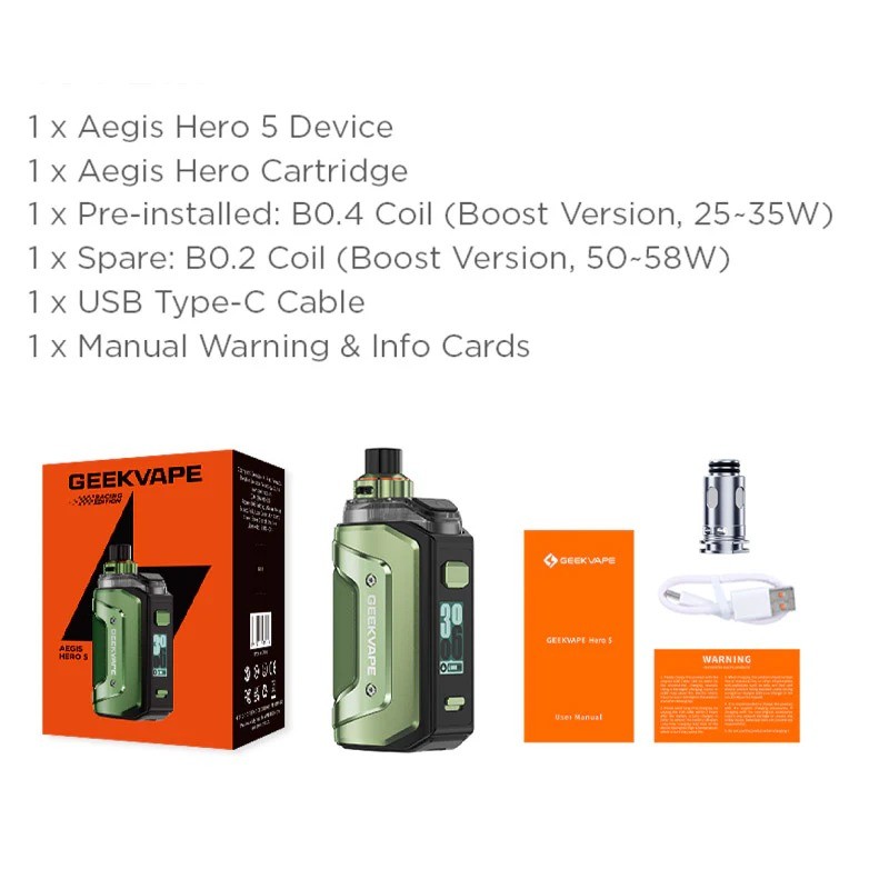 geekvape aegis hero 5 kit