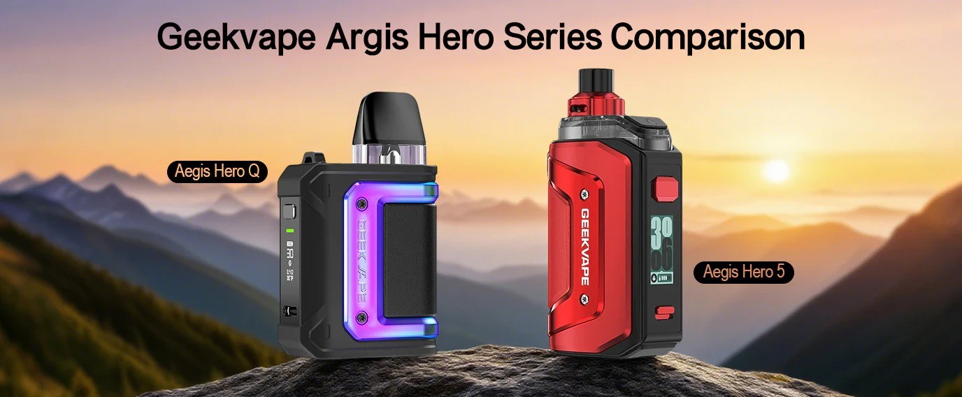 geekvape argis hero series comparison