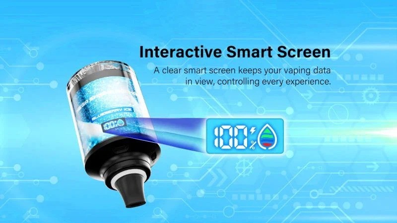 jnr mega shisha hookah 100k screen