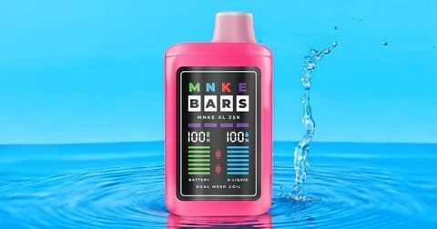 mnke bars xl 25k zero nicotine