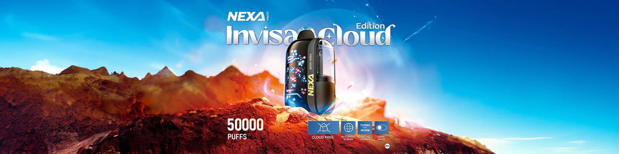 nexa ultra invisacloud 50k