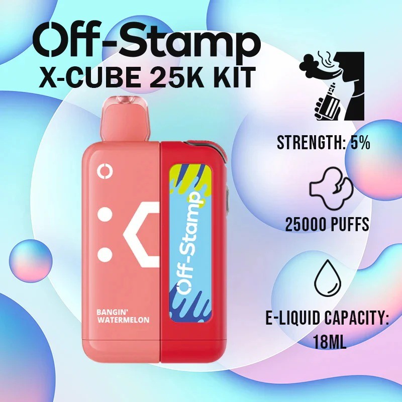 off stamp x cube 25k