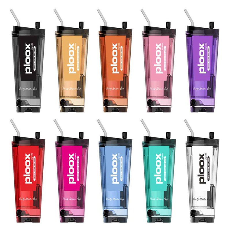 ploox x party shisha cup all flavors