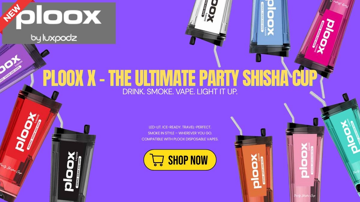 ploox x party shisha cup