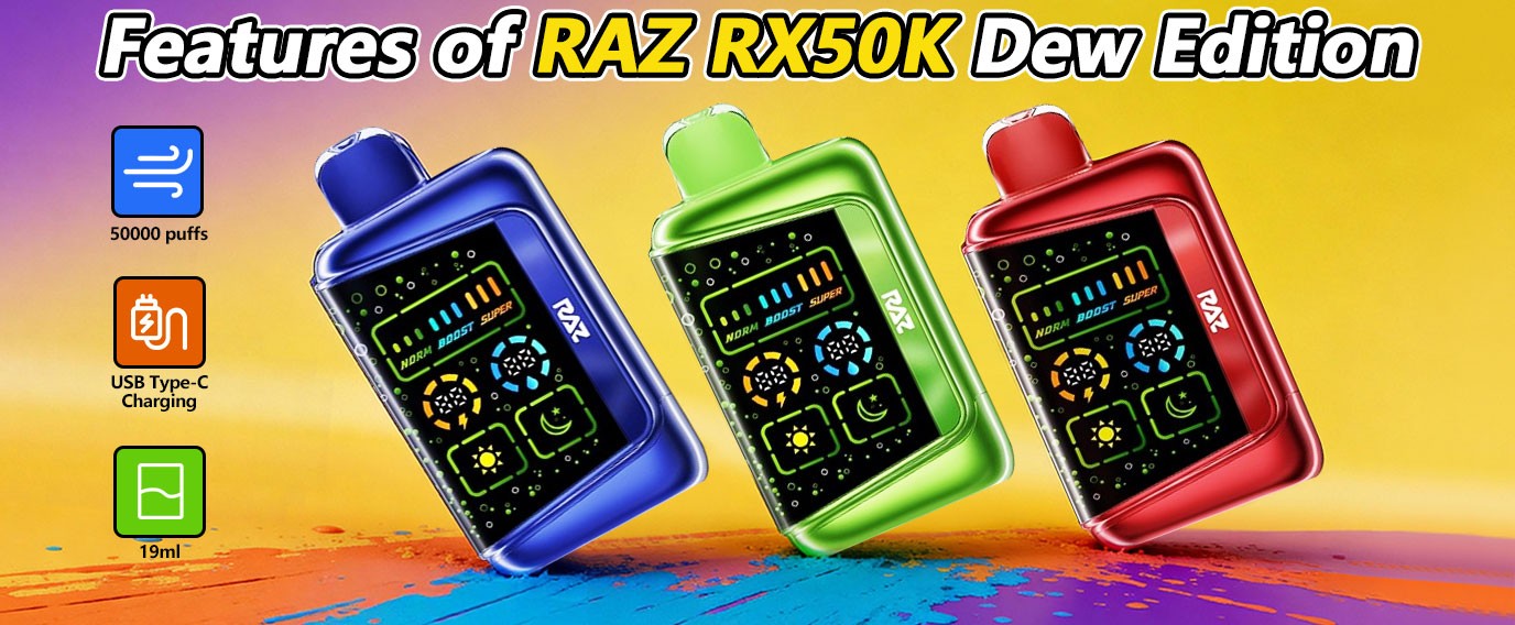 raz rx50k dew edition features