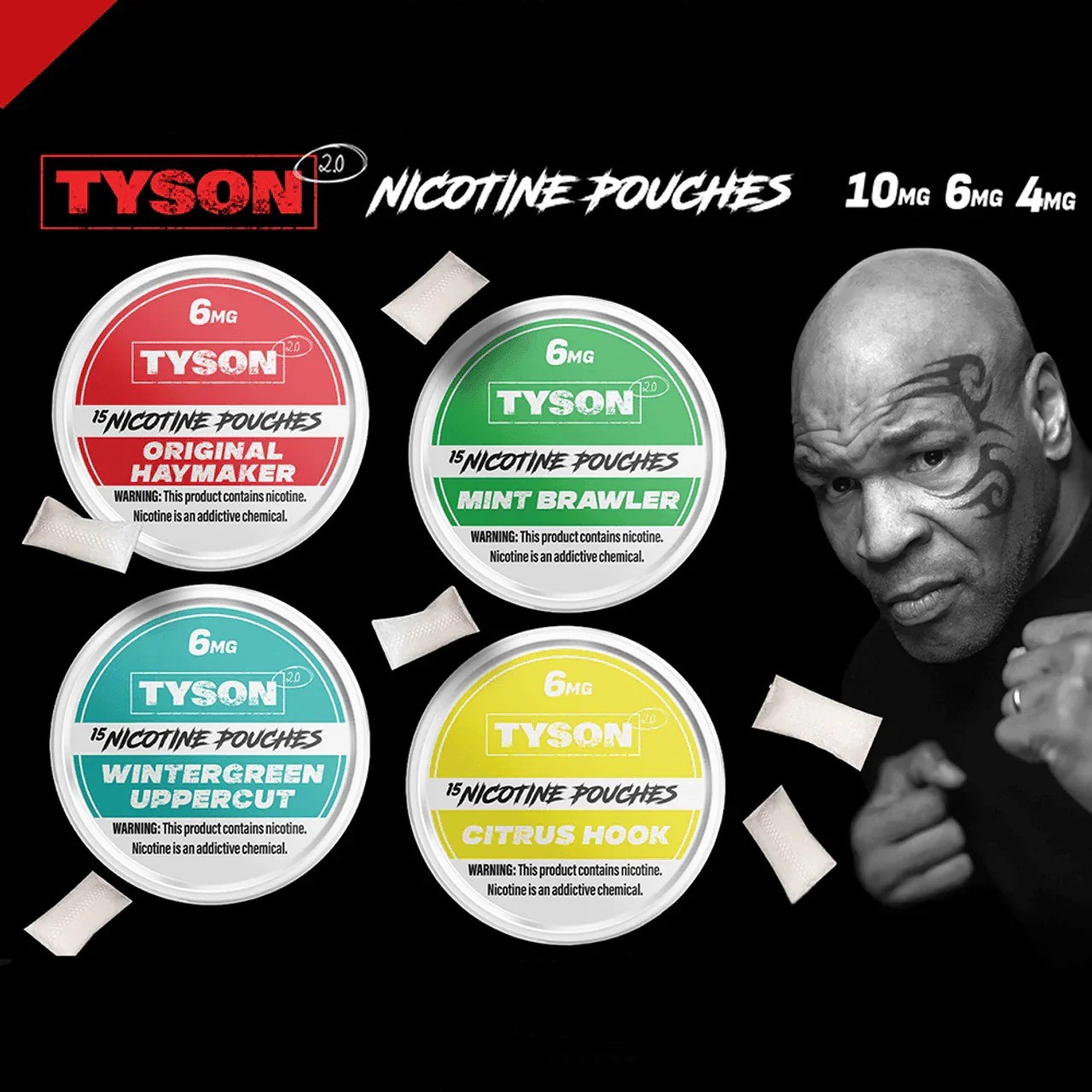 tyson 2 nicotine pouches