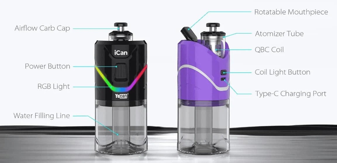 yocan ican e-rig vaporizer yocan ican e-rig vaporizer