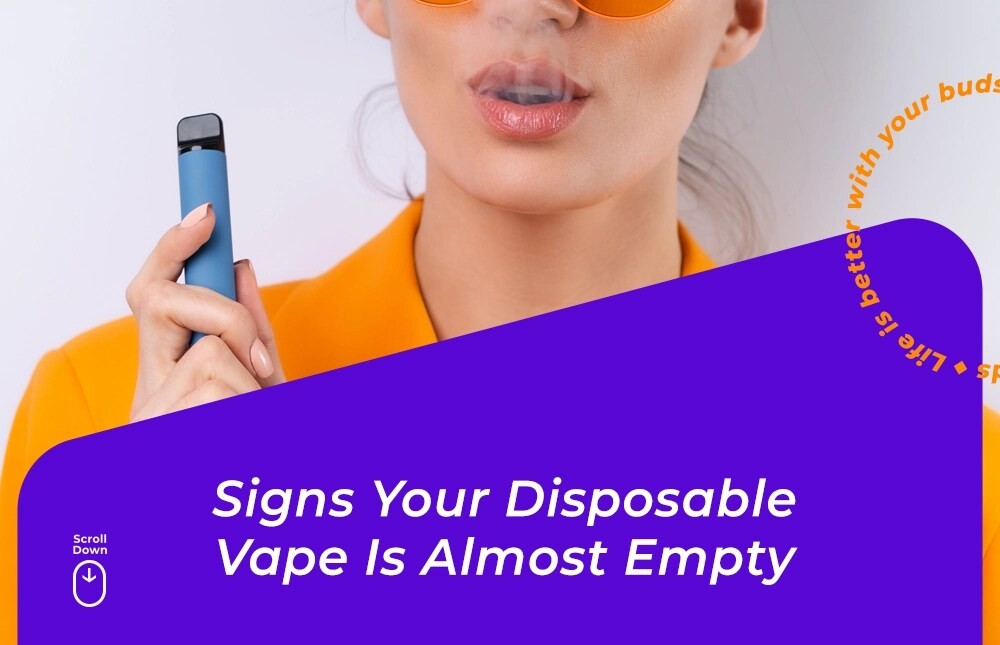 how do you know when your vape is empty