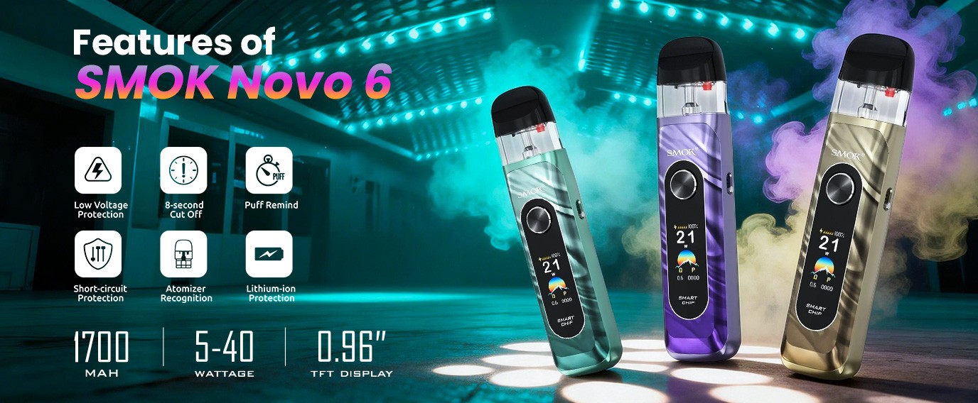smok novo 6 kit