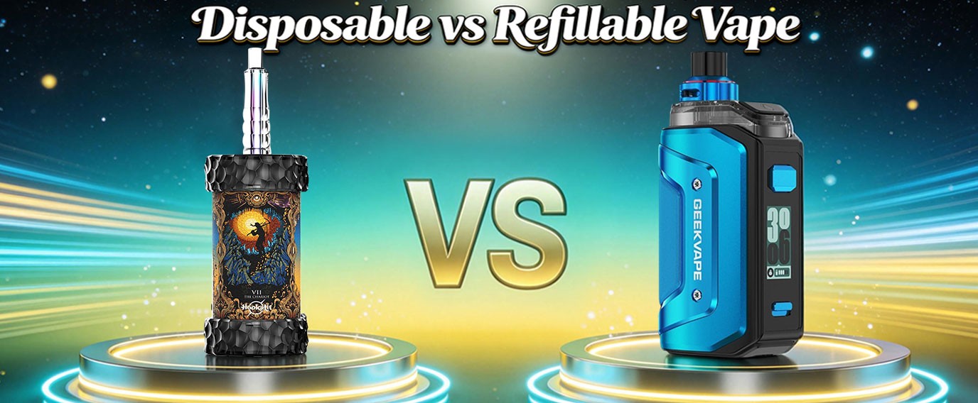 disposable vape vs refillable disposable vape vs refillable