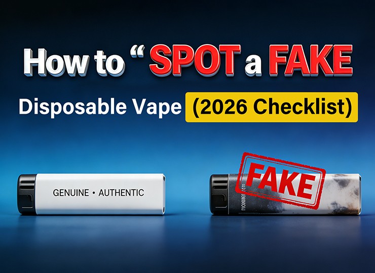 How to Spot a Fake Disposable Vape (2026 Checklist)