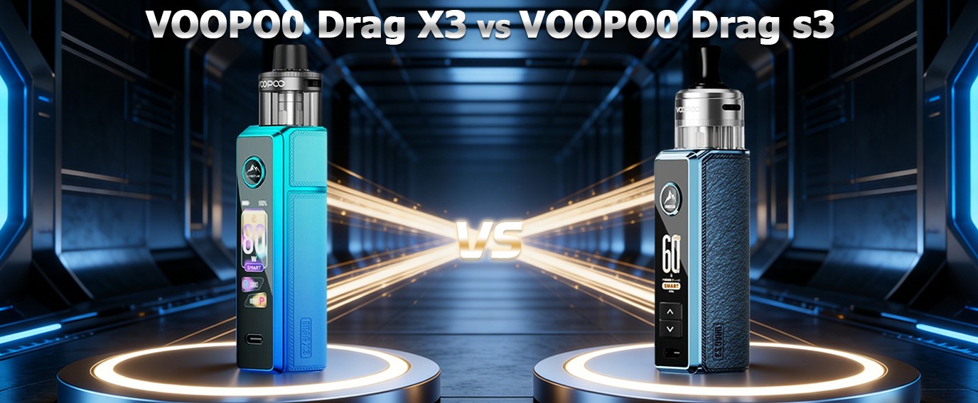 voopoo drag x3 vs voopoo drag s3