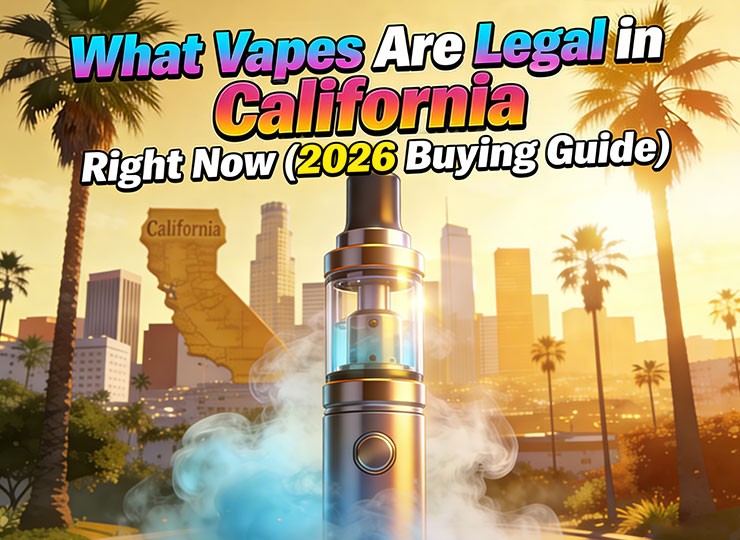 What Vapes Are Legal in California Right Now? (2026 Buying Guide)