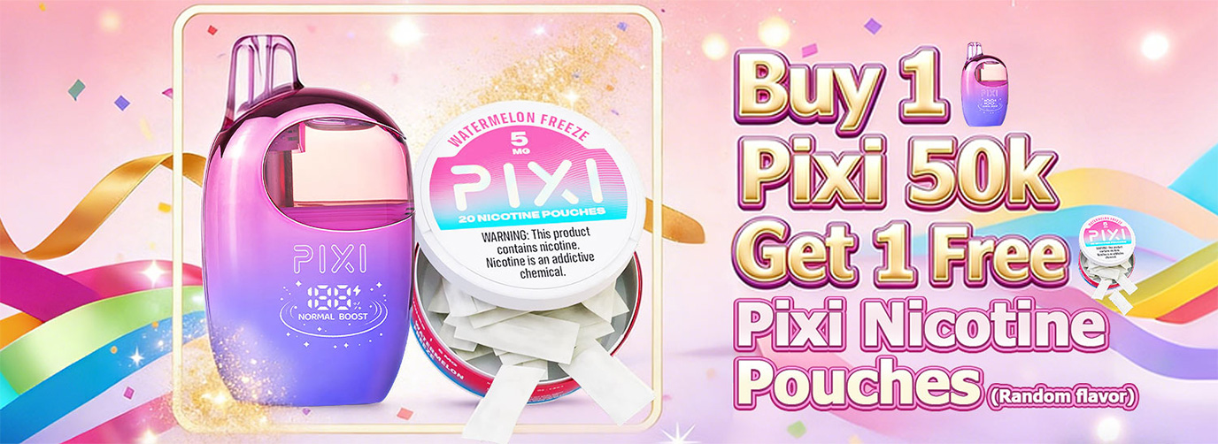 buy pixi 50k get pixi nicotine pouches