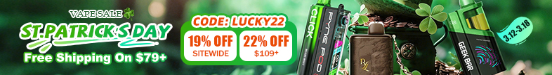 ST. PATRICK'S Day Vape Sale