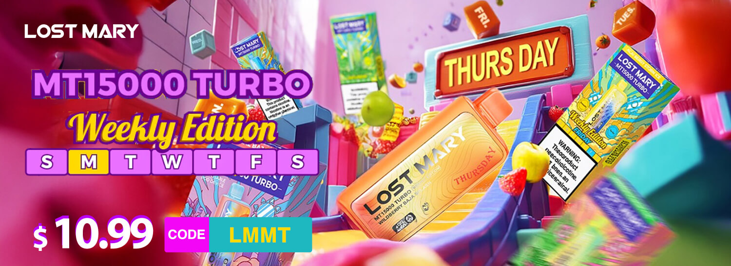 lost mary mt15000 turbo weekly edition lost mary mt15000 turbo weekly edition