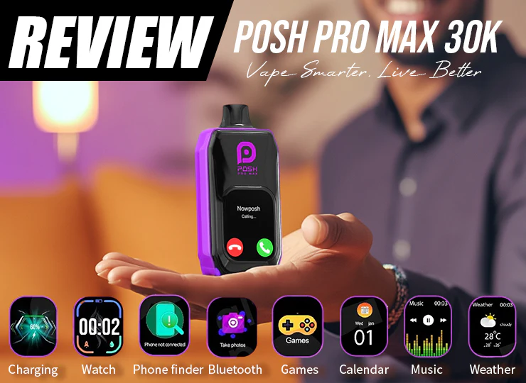 elf bar vape uk POSH MAX 2.0 5200 Disposable