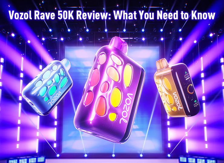 Vozol Rave 50K Review: What You Need to Know | Morevaping