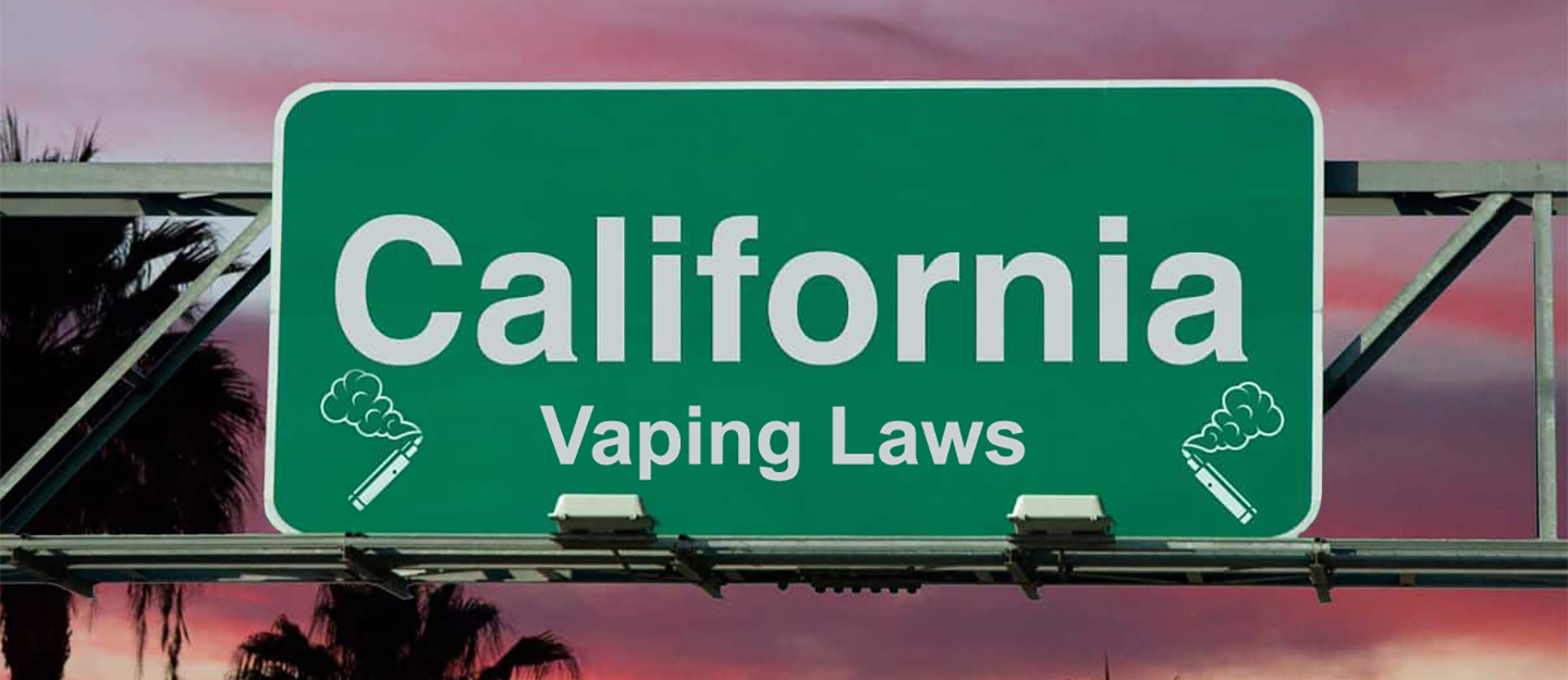 can you vape in california