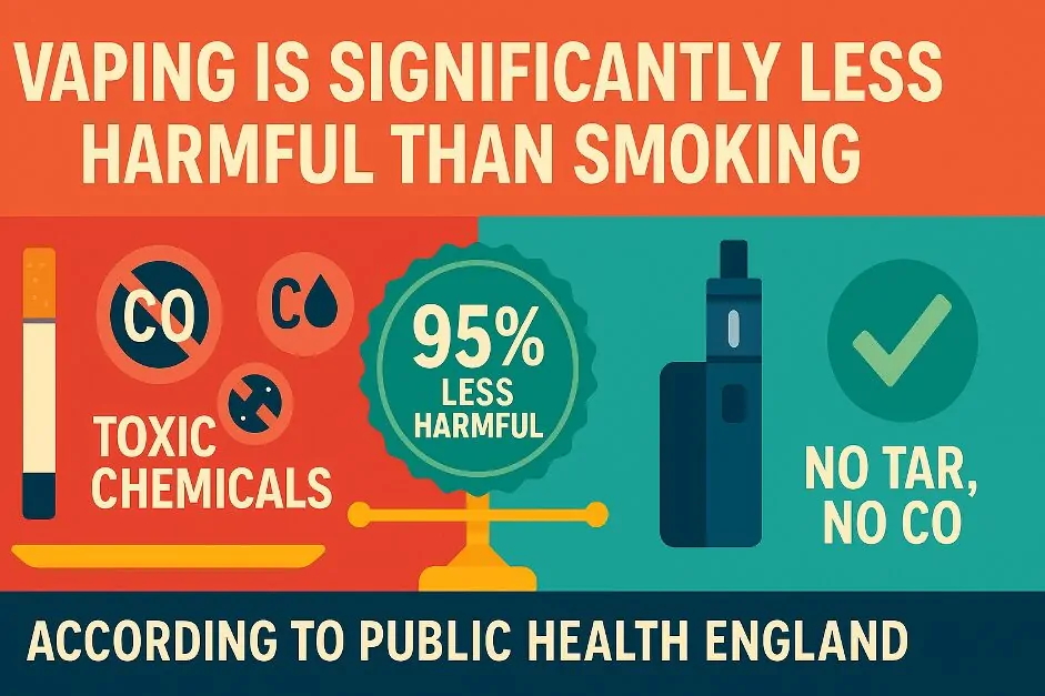 is vaping better than smoking