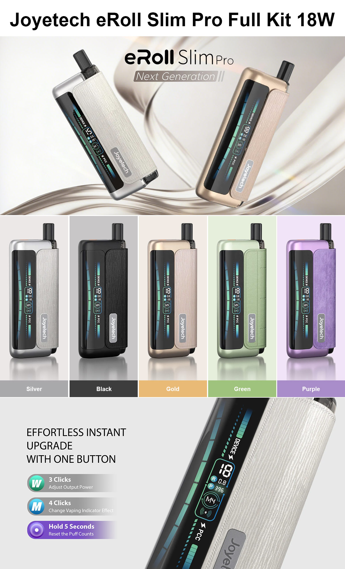 joyetech eroll slim pro joyetech eroll slim pro