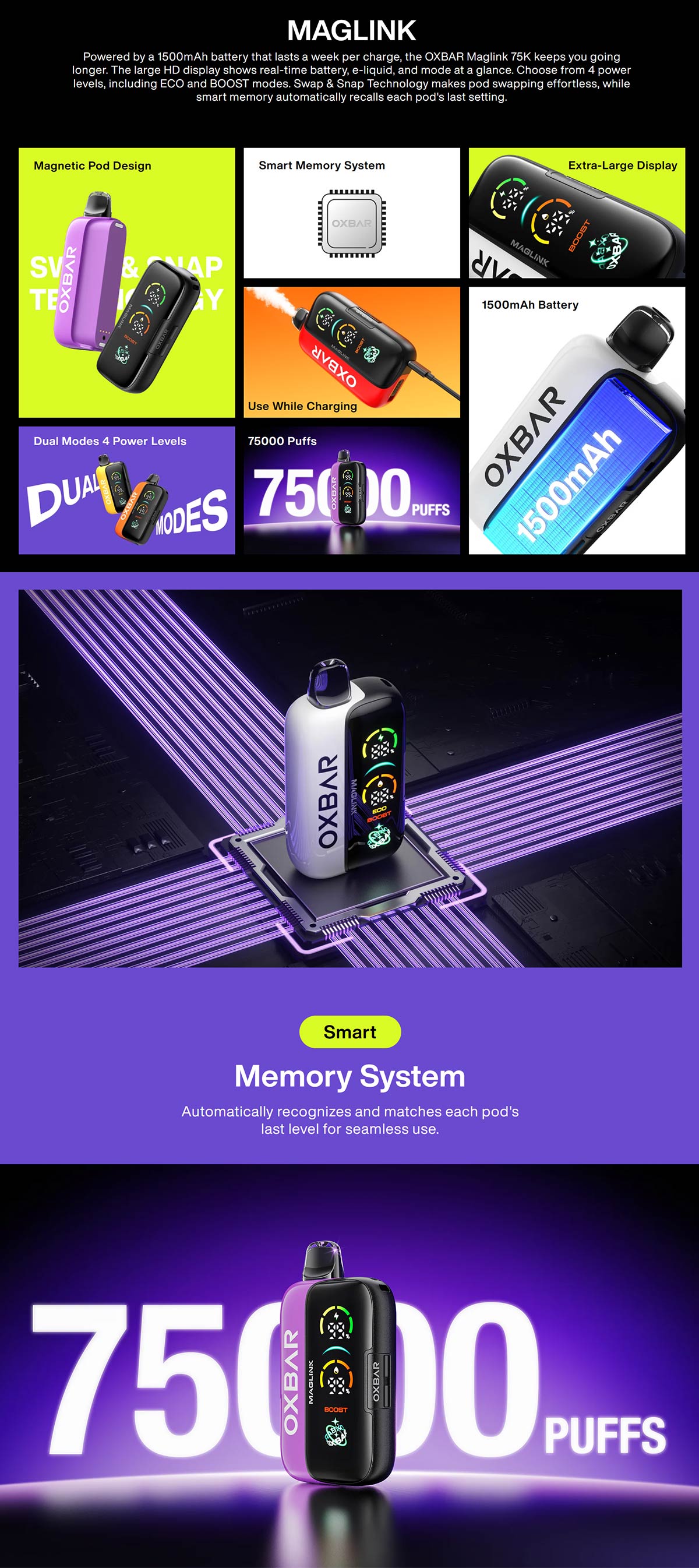 oxbar maglink 75000 oxbar maglink 75000