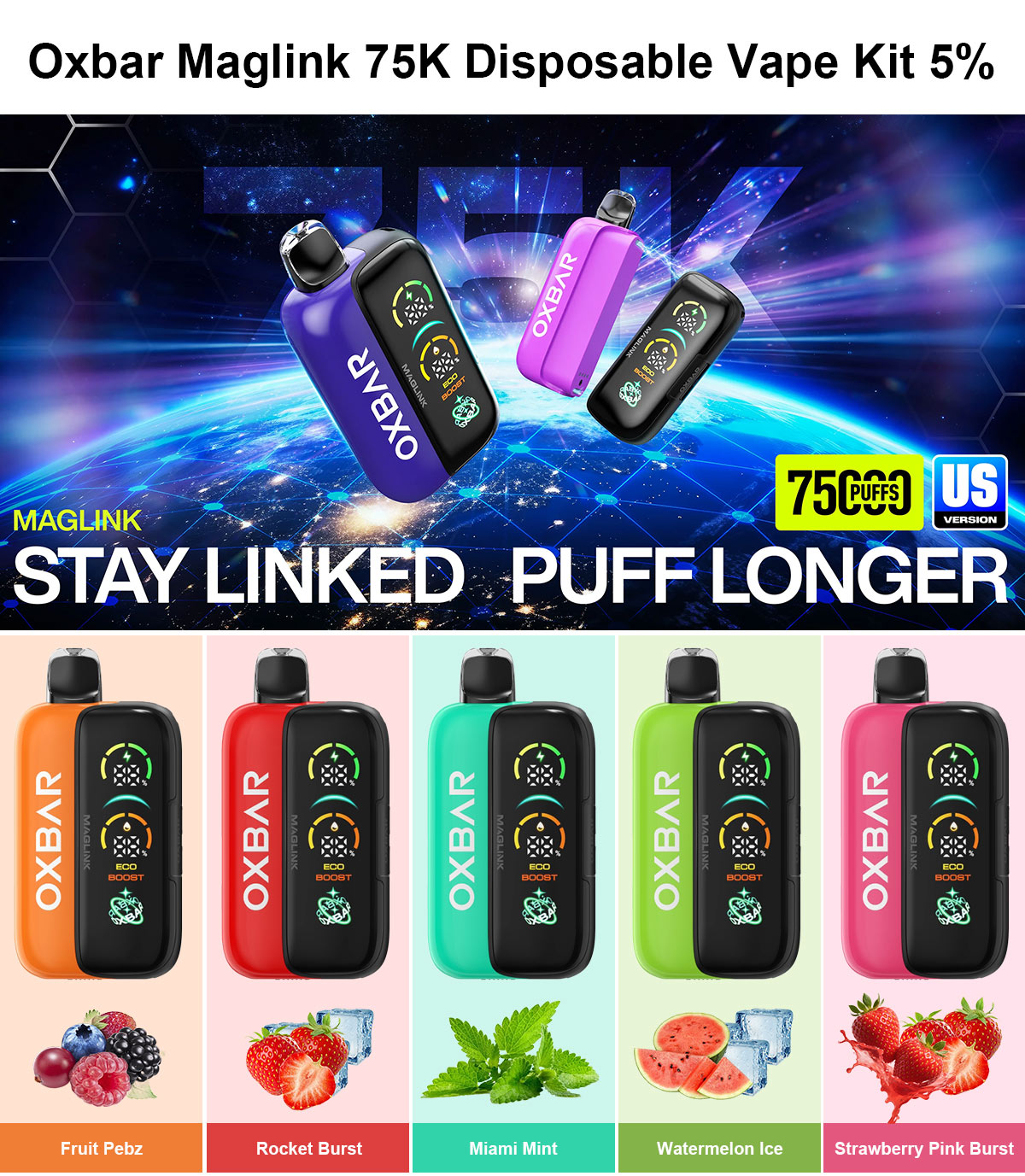 oxbar maglink 75k oxbar maglink 75k