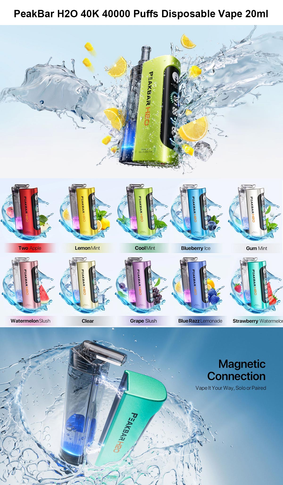 peakbar h2o 40k peakbar h2o 40k