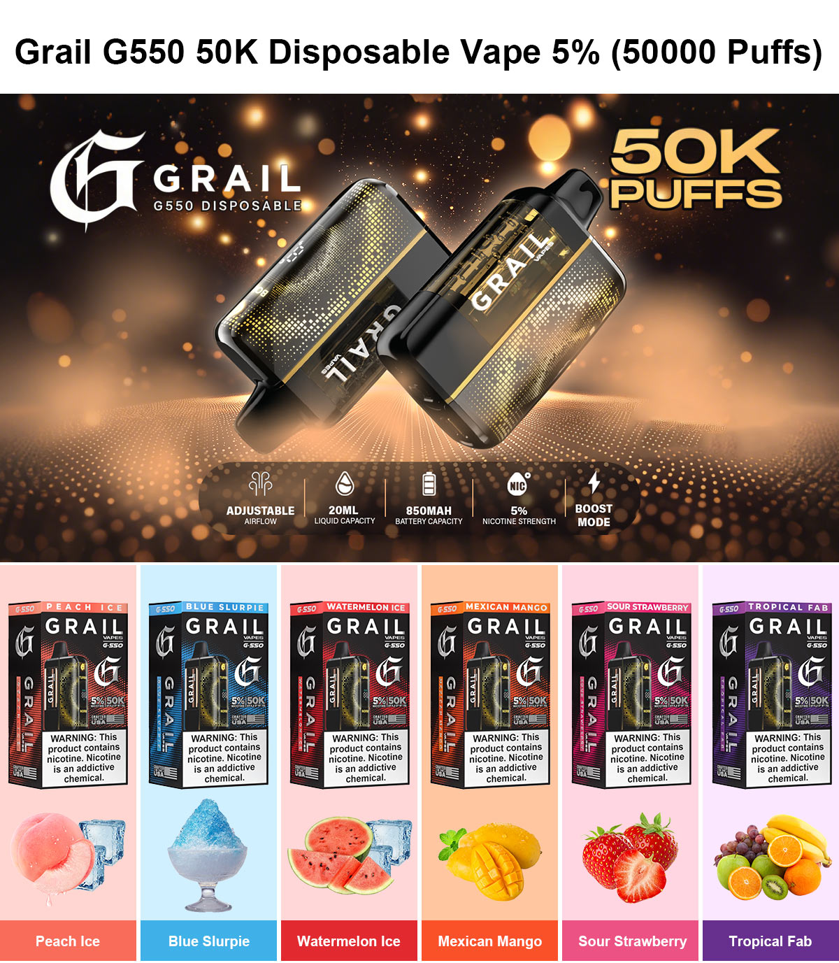 grail g550 50k grail g550 50k